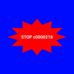 STOP: c0000218